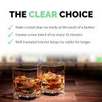 Luma Comfort Portable Clear Ice Cube Maker