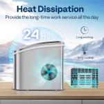 VIVOHOME Compact Automatic Ice Cube Maker Machine
