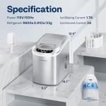 VIVOHOME Compact Automatic Ice Cube Maker Machine