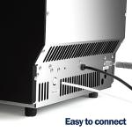 Stainless Steel Commercial Ice Maker, 100lbs Daily