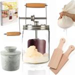 Dazey Hand Crank Butter Churner with Accessories
