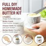 Dazey Hand Crank Butter Churner with Accessories