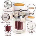 Dazey Hand Crank Butter Churner with Accessories