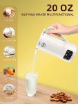 BUAIAHUG 20oz Automatic Nut Milk Maker Machine