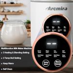 8-in-1 Automatic Nut Milk Maker for Plant-Based Beverages