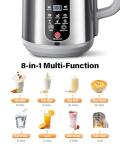 KIDISLE 8-in-1 Nut Milk Maker - 42oz