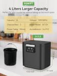 POWIFY 4L Electric Compost Bin for Indoor/Outdoor Use