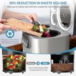 Smart Electric Kitchen Composter - 3.8L Countertop Bin