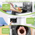 Smart Indoor Electric Composter with Timer Display