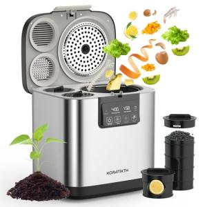 4L Smart Electric Kitchen Composter with LED Timer
