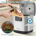 4L Smart Electric Kitchen Composter with LED Timer