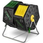 Miracle-Gro Heavy-Duty Dual Chamber Compost Tumbler