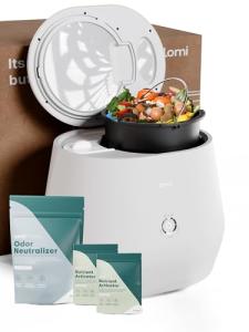 Lomi Electric Composter Bundle with Pods and Filters