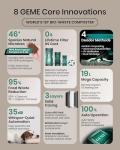 Smart 19L Electric Kitchen Compost Bin System