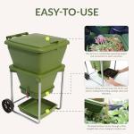 Large Indoor/Outdoor Worm Composter for Gardens