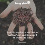 Large Indoor/Outdoor Worm Composter for Gardens