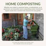 Large Indoor/Outdoor Worm Composter for Gardens