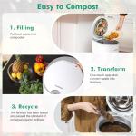 Moreborn 12L Electric Kitchen Composter - Smart & Odorless