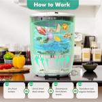Moreborn 12L Electric Kitchen Composter - Smart & Odorless