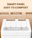 Smart Electric Composter with LED Display, 3L
