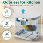 4L Smart Electric Composter for Kitchen Use