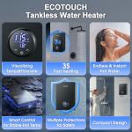 ECOTOUCH 14kW Instant Electric Water Heater Black