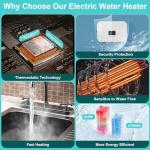 Kweetle 6000W Electric Tankless Water Heater