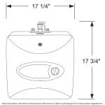 GE 6-Gallon Electric Mini Tank Water Heater