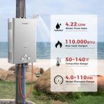 Camplux 4.22 GPM Propane Tankless Water Heater