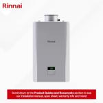 Rinnai RE140iN Tankless Natural Gas Water Heater