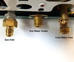 Excel Tankless Gas Water Heater - 1.6 GPM LPG