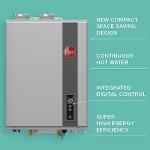 Rheem RTGH Series 8.4 GPM Indoor Tankless Water Heater