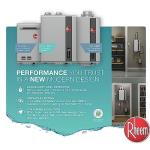 Rheem Indoor Tankless Natural Gas Water Heater, 9.5 GPM