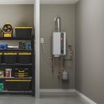 Rheem Indoor Tankless Natural Gas Water Heater, 9.5 GPM