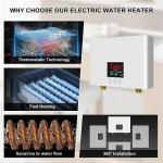 Electric Tankless Water Heater with Remote Control