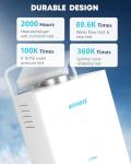 Kohree Portable Tankless Propane Water Heater, 10L