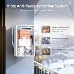 MIZUDO Outdoor Tankless Propane Water Heater 5.1 GPM