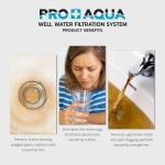 PRO+AQUA Heavy Duty Well Water Filter System
