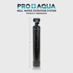 PRO+AQUA Heavy Duty Well Water Filter System