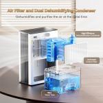 95oz Quiet Home Dehumidifier for Bedroom & Basement