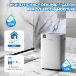 VOVGUU 52-Pint Energy Star Dehumidifier for Home