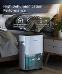 Bristou 34 Pint Quiet Dehumidifier for Home