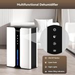 95oz Quiet Home Dehumidifier for Bedroom & Basement