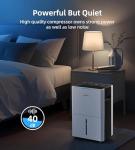 5000 Sq. Ft. Dehumidifier with Drain Hose 52 Pint