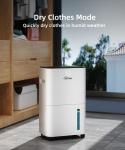 Bristou 34 Pint Quiet Dehumidifier for Home