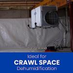 AprilAire E070 Crawl Space Dehumidifier Kit