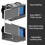 ALORAIR 120 PPD Portable Dehumidifier with Pump
