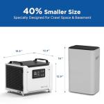 Moiswell 70 Pints Energy Star Dehumidifier