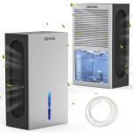 96oz DDVIVAL Dehumidifier with 7 Color LED Light
