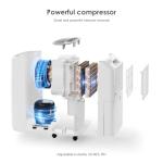 ANDTE 34-Pint Dehumidifier for Large Spaces